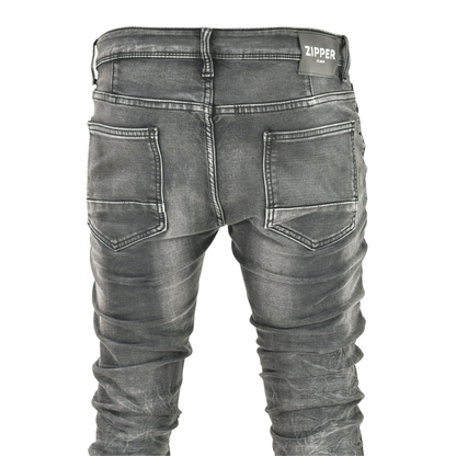 Shadow Wash Stacked Skinny Jeans 3345#