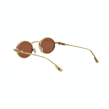 LOWKAL Heritage Round-Frame Sunglasses
