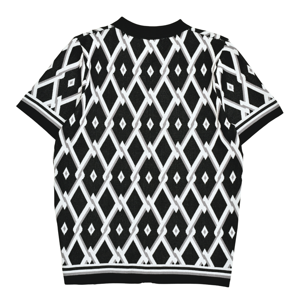 LOWKAL Heritage Diamond Knit Shirt