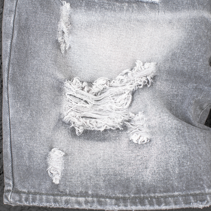 Urban Ash Distressed Denim Shorts 13928