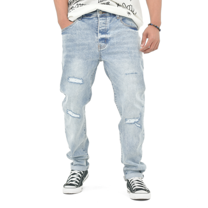 LOWKAL Glacier Distressed Denim 14170