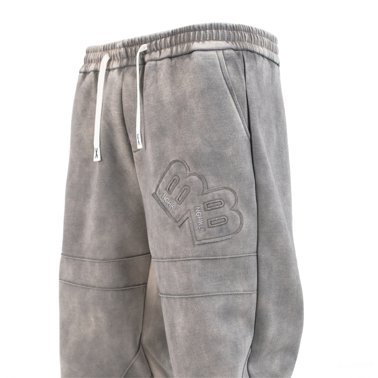 Urban Drift Heavywash Wide-Leg Joggers