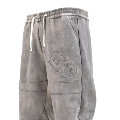 Urban Drift Heavywash Wide-Leg Joggers