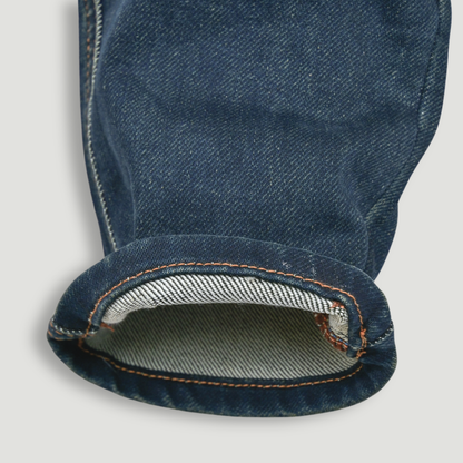 LOWKAL Zip Utility Denim Cargo Jeans