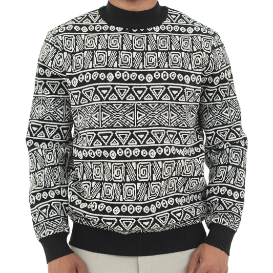 Tribal Drift Knit Sweater
