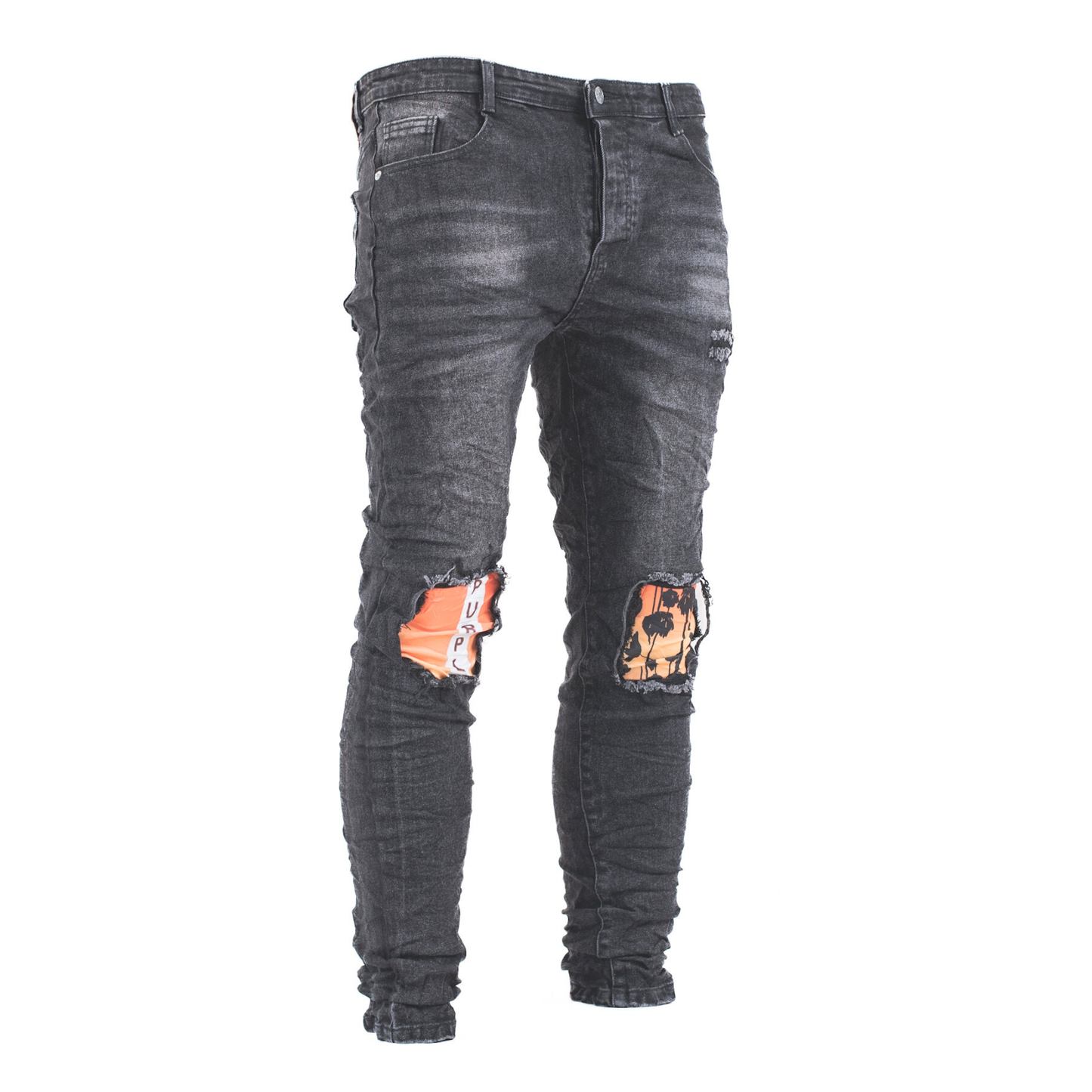 Urban Edge Black Distressed Jeans