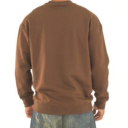 Never Say Never Studded Statement Crewneck