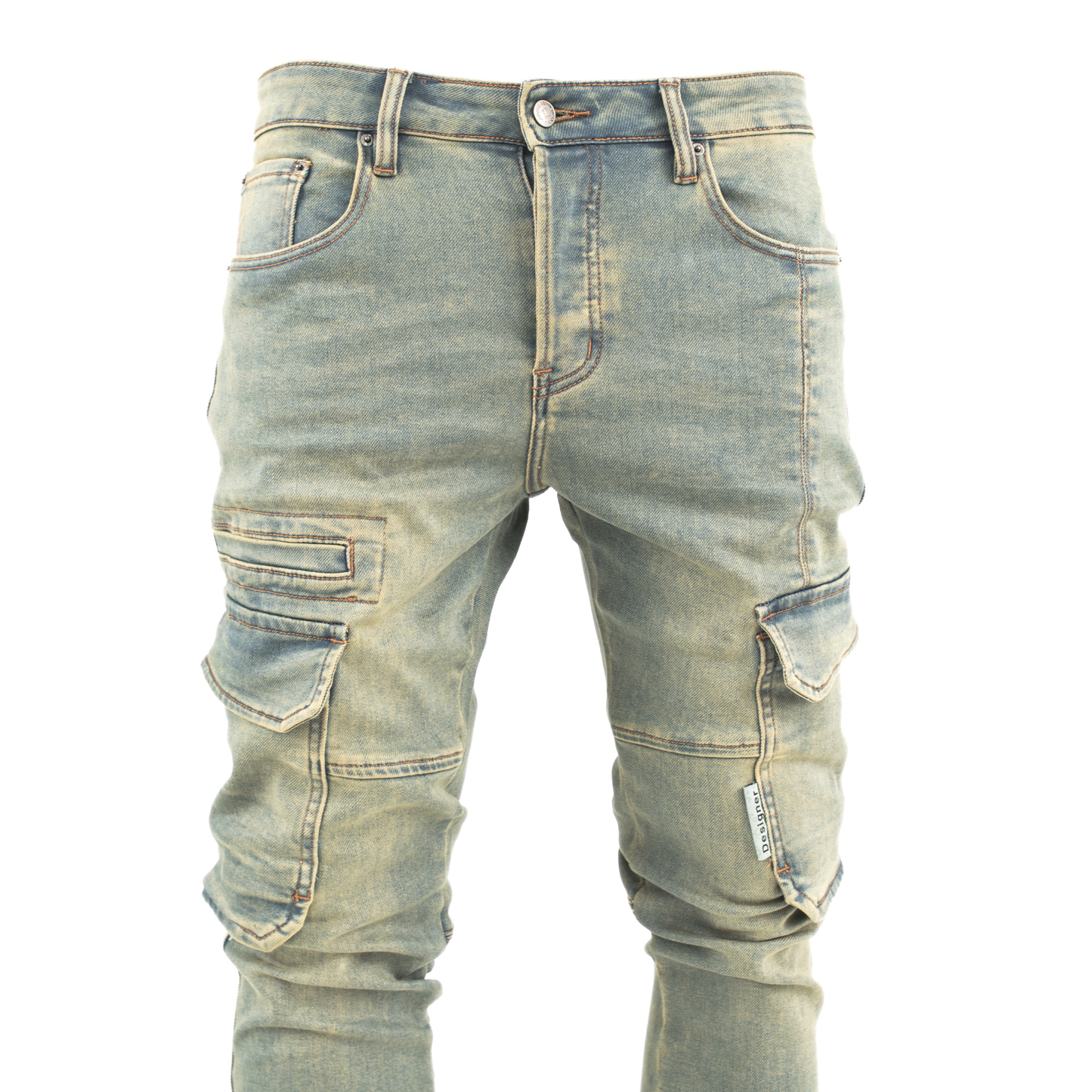 Sand Breeze Light Wash Cargo Jean SC5061