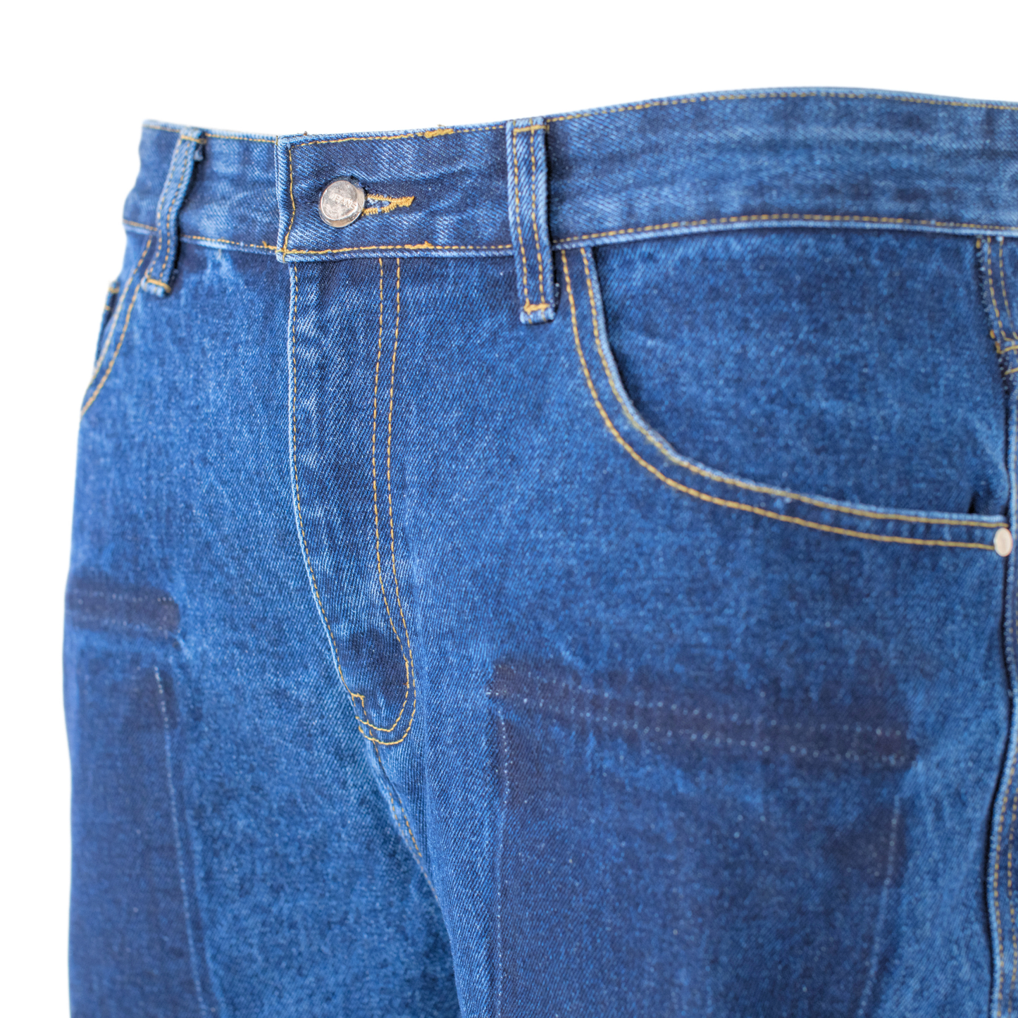 Dual Patchwork Utility Denim