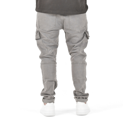 Urban Grey Tactical Cargo Jean