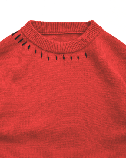Threadline Stitch Knit Sweater