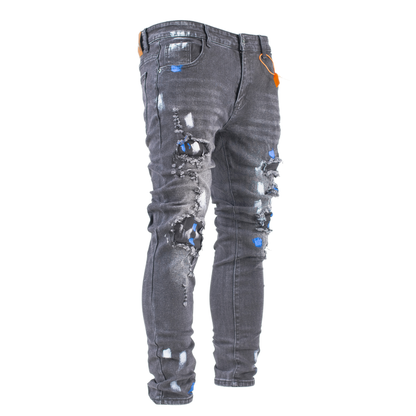 Volt Strike Rip & Splash Skinny Jean 13746