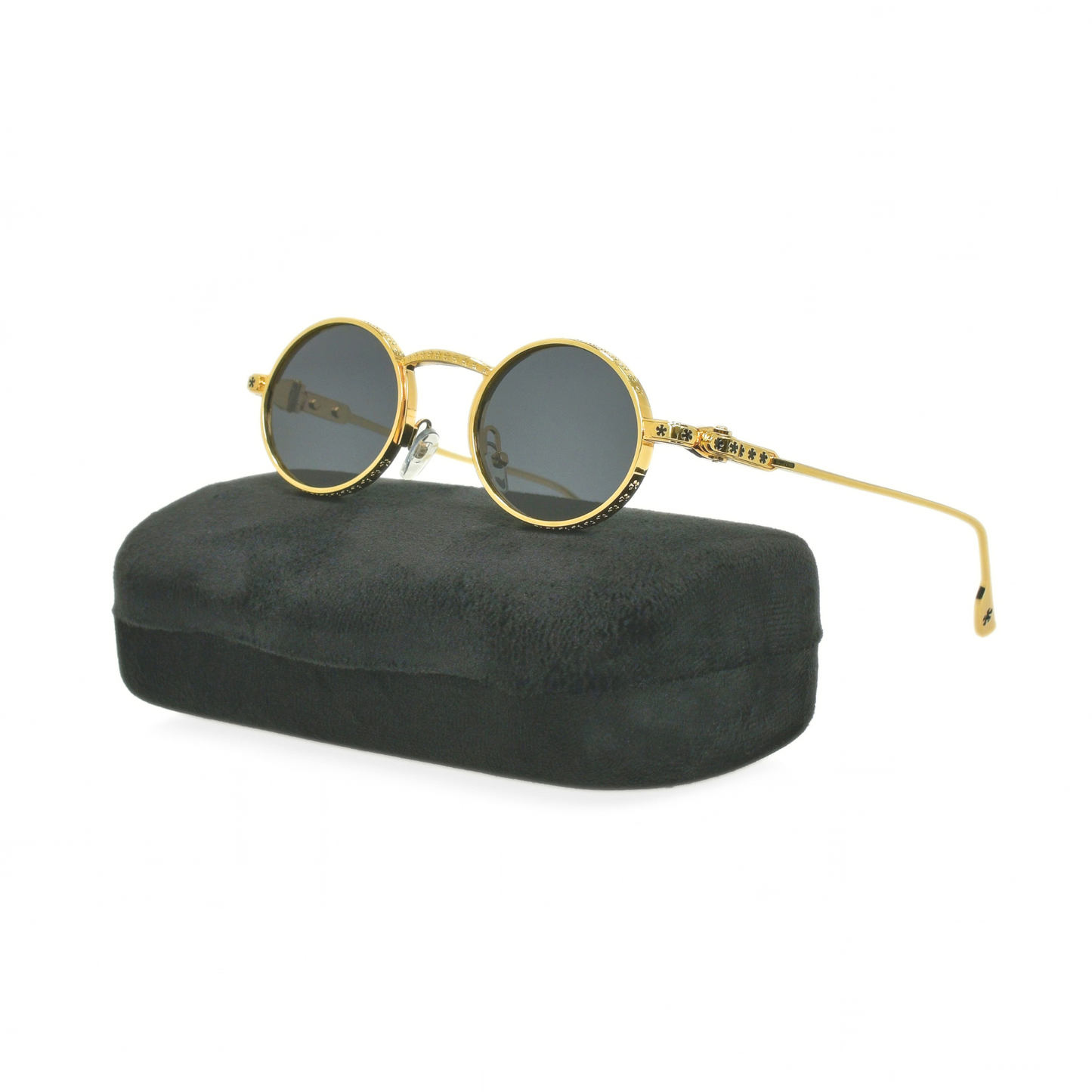 LOWKAL Heritage Round-Frame Sunglasses
