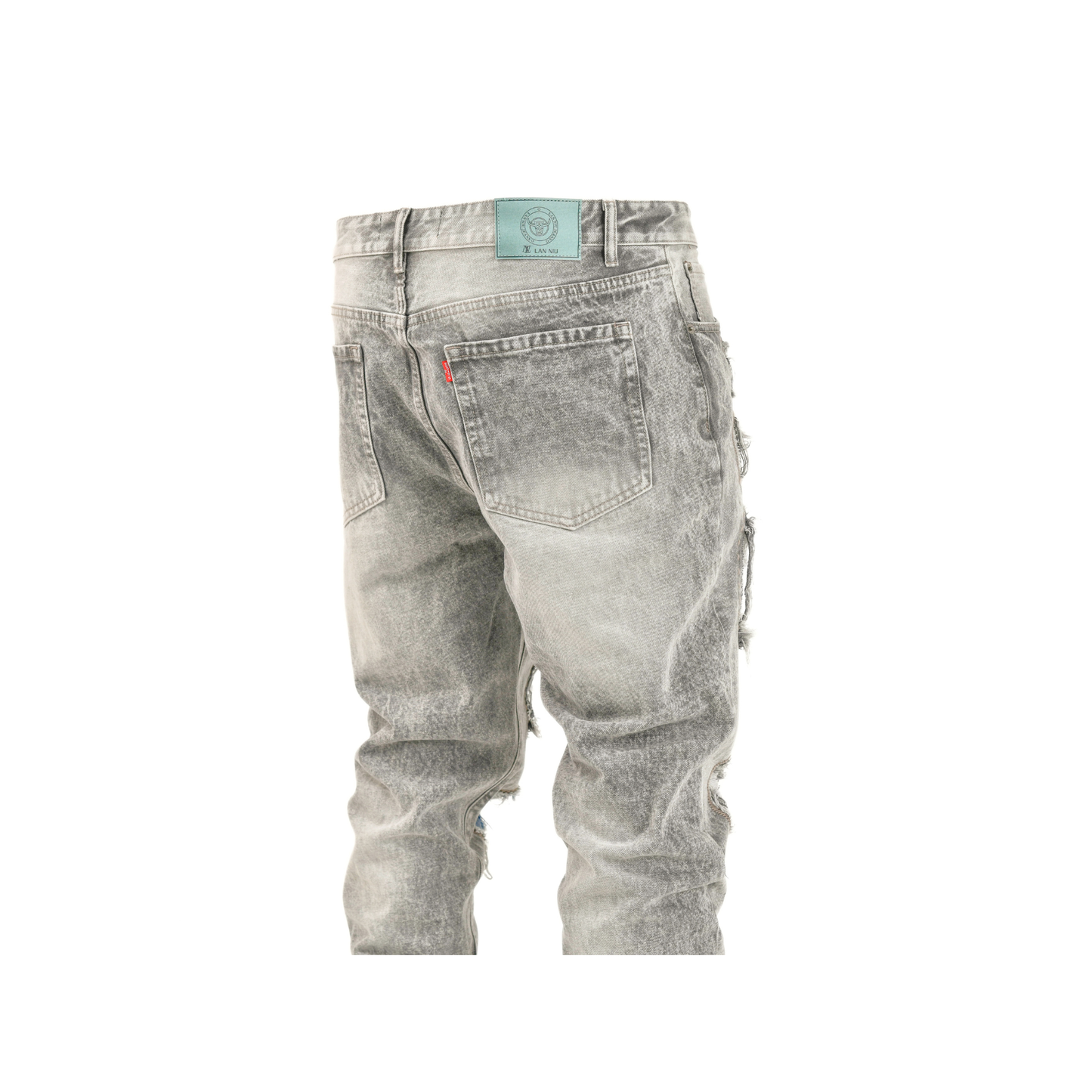 Toxic Fade Distressed Patchwork Denim