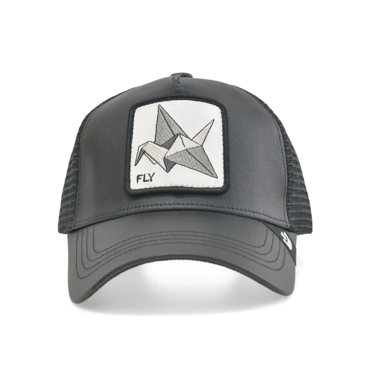FLY Origami Crane Trucker Cap