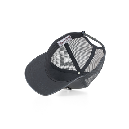 Midnight Panther Stealth Trucker Cap