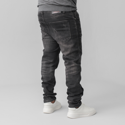 Gee2 Island Black Distressed Denim