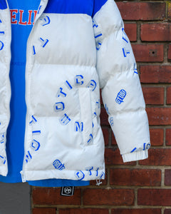 Men Letter Gtusi Print Graphic Wind Breaker Jacket
