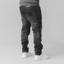 Load image into Gallery viewer, Gee2 Island Black Distressed Denim
