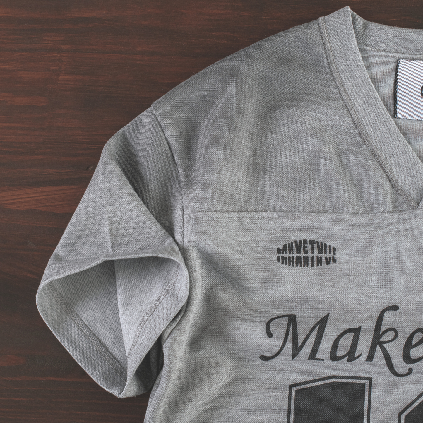 Make True No.10 Varsity V-Neck Tee