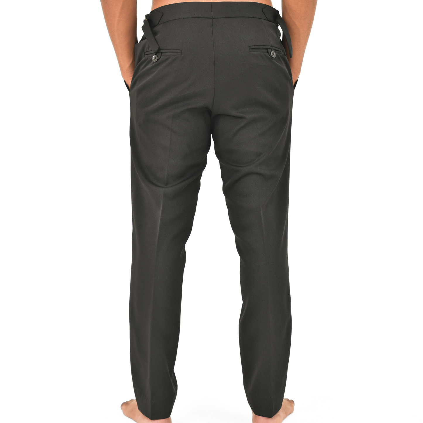 Executive Flow Beltless Tailored Trousers