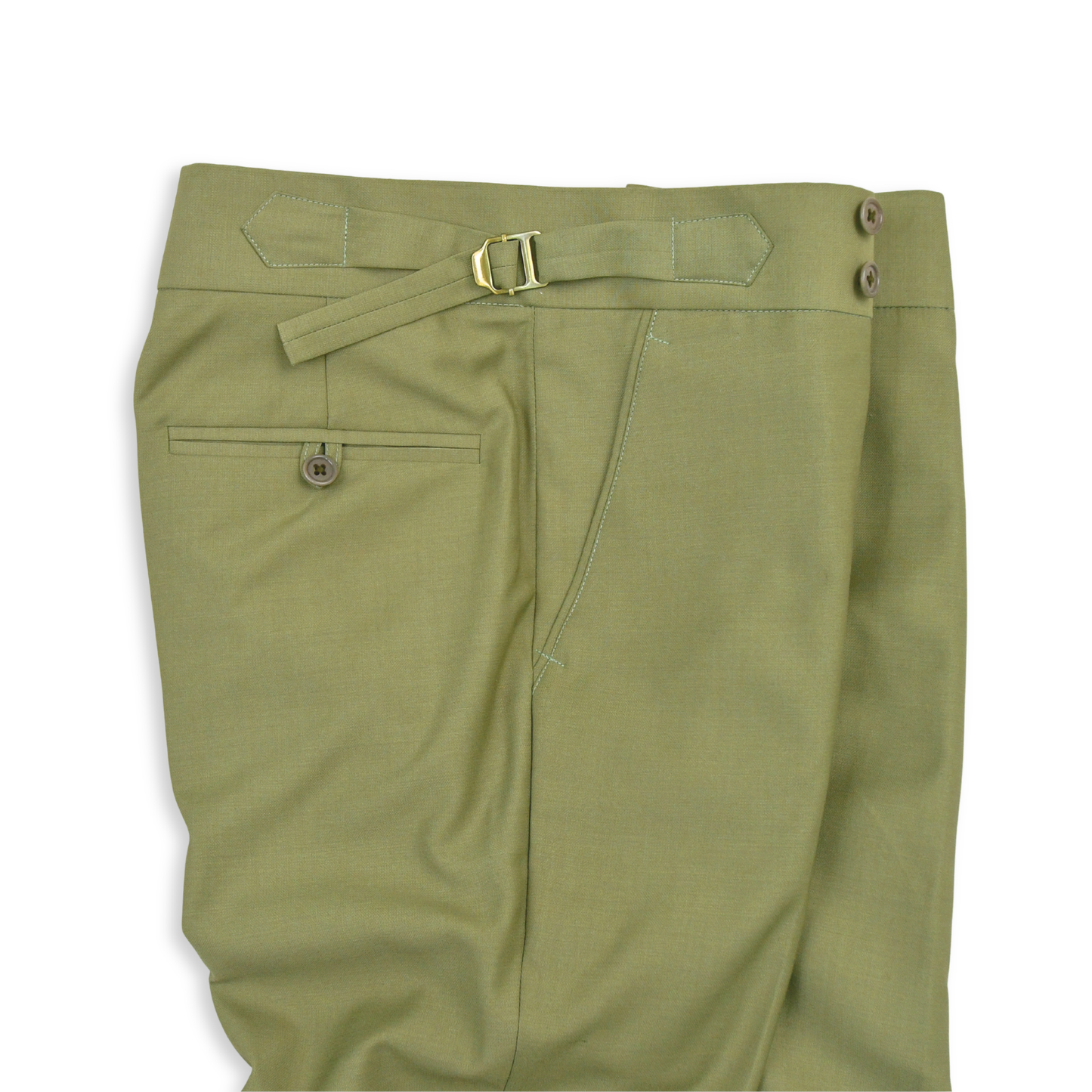 LOWKAL Tailored Utility Trouser – Vintage Olive