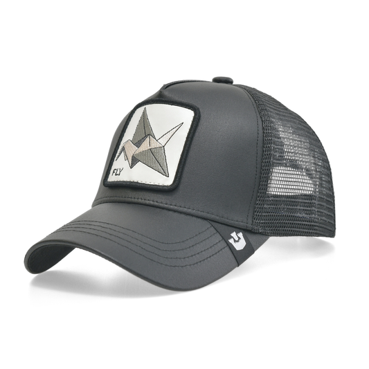 FLY Origami Crane Trucker Cap