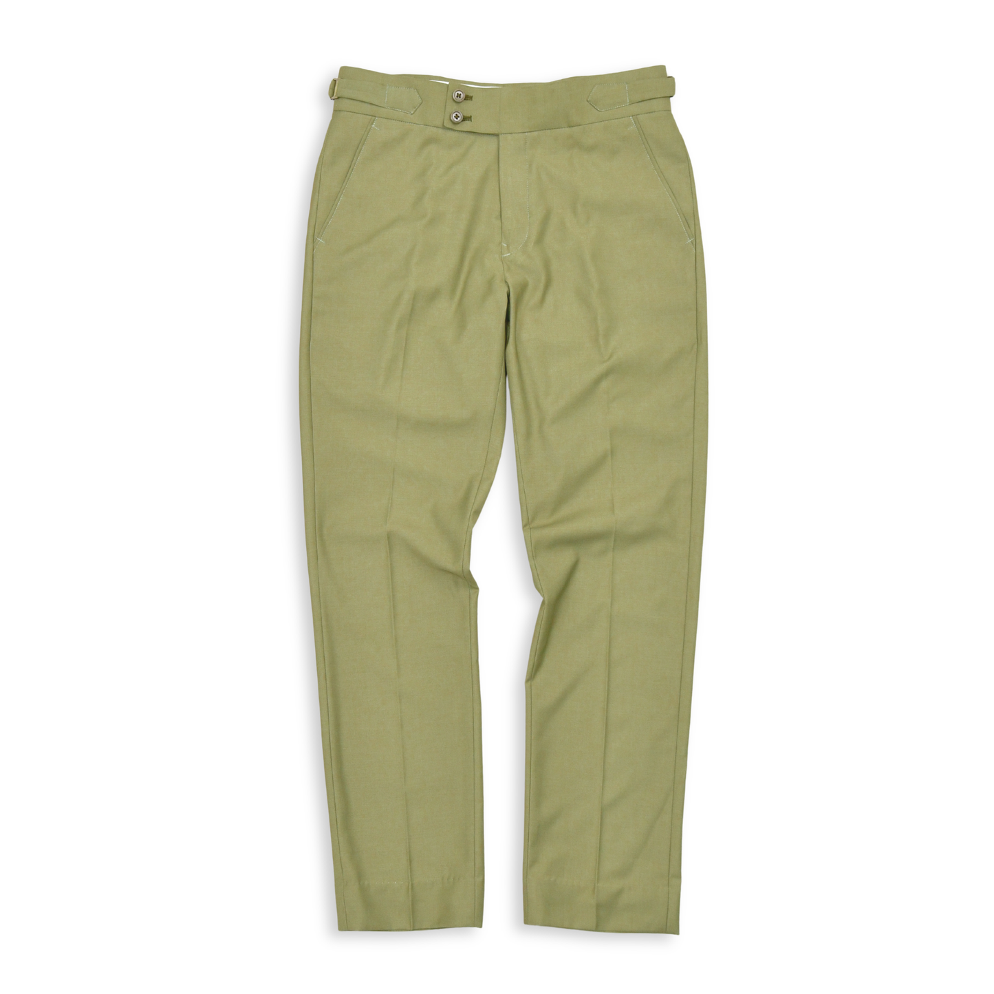 LOWKAL Tailored Utility Trouser – Vintage Olive