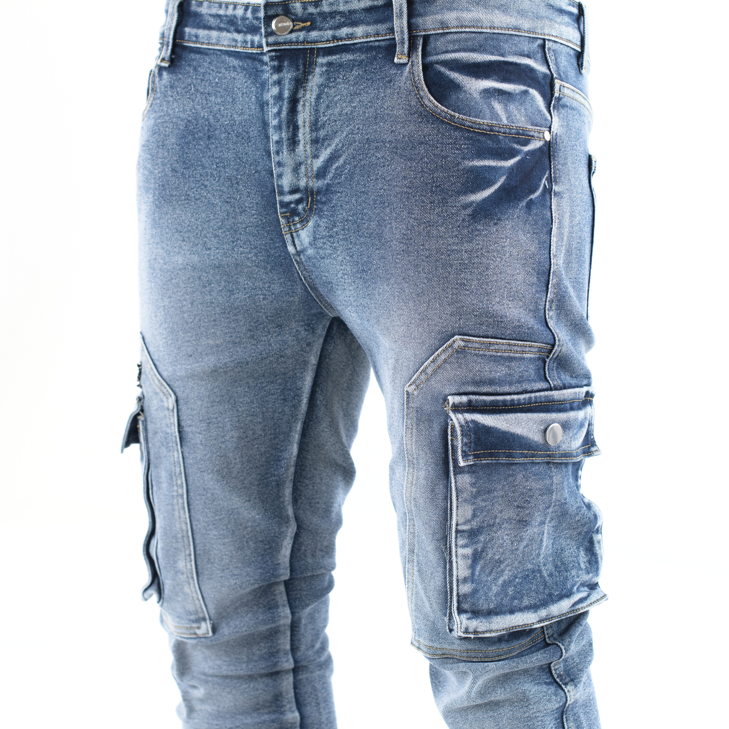 Arctic Fade Cargo Skinny Jean