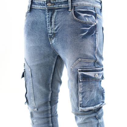 Arctic Fade Cargo Skinny Jean