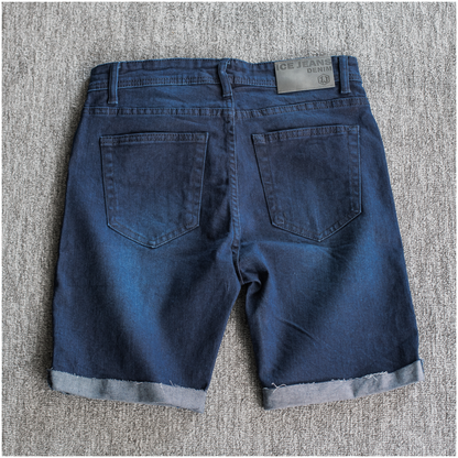 Ice Cut Off Distressed Denim Short