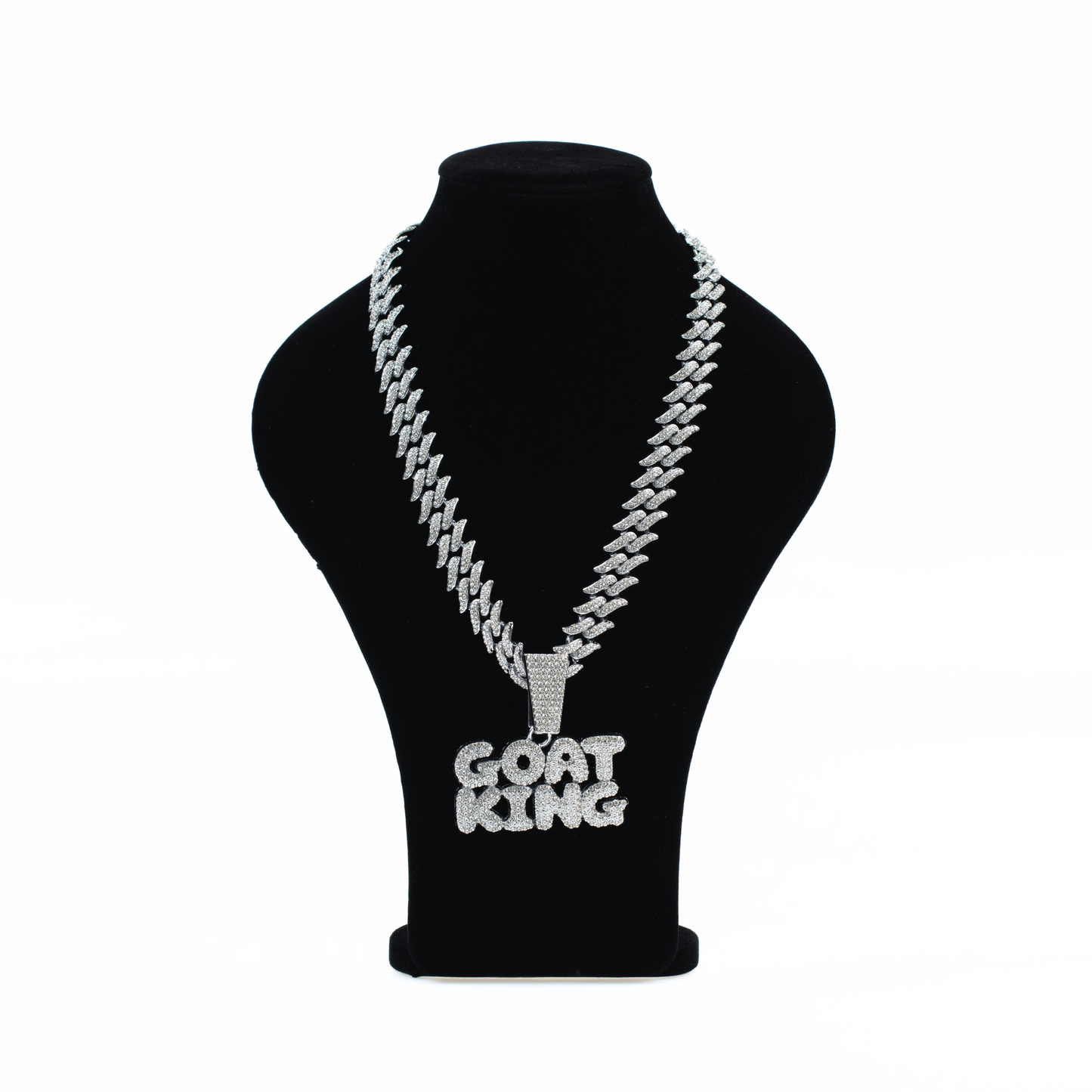 GOAT KING Iced Cuban Chain & Pendant