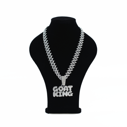 GOAT KING Iced Cuban Chain & Pendant