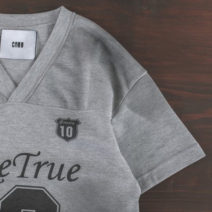 Make True No.10 Varsity V-Neck Tee