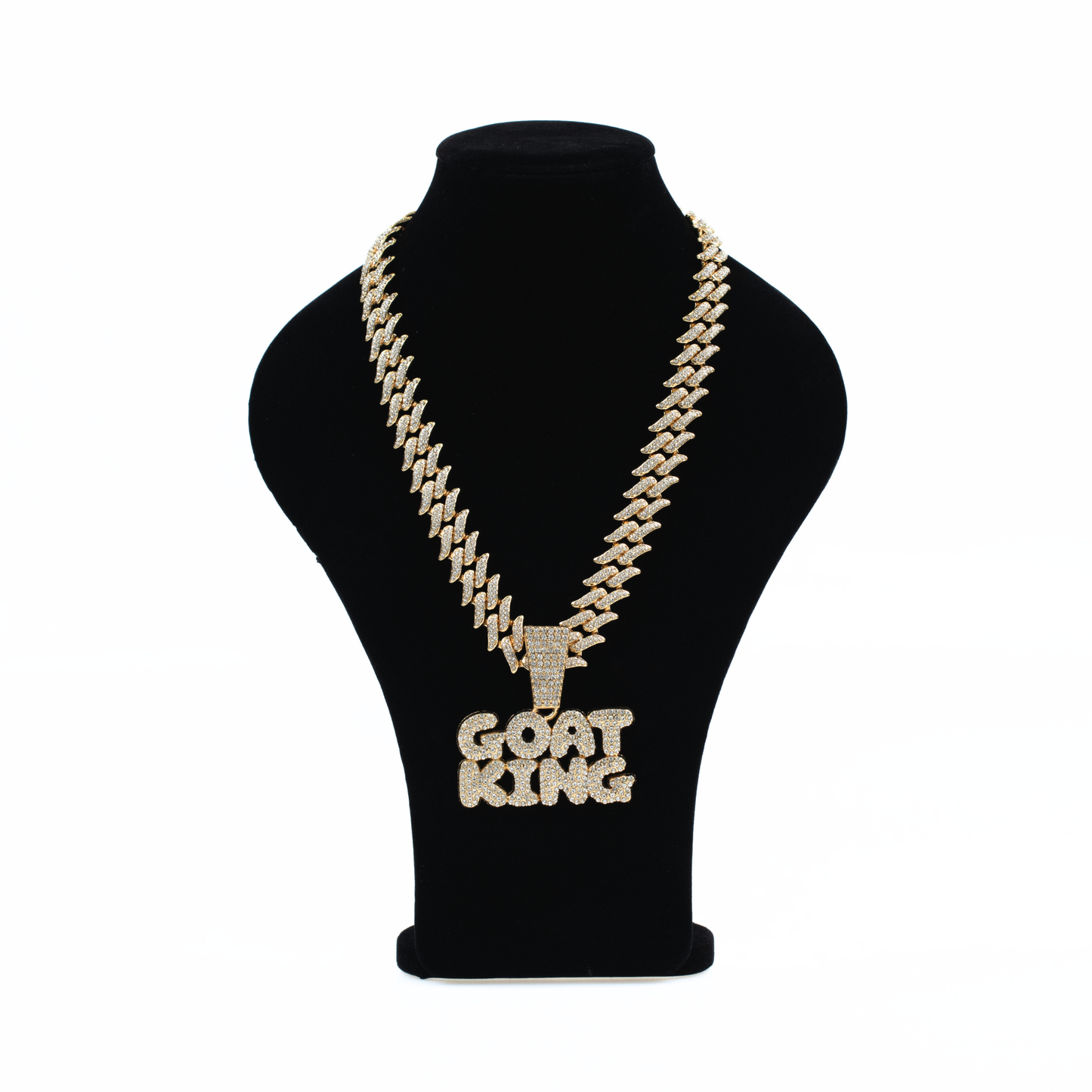 GOAT KING Iced Cuban Chain & Pendant
