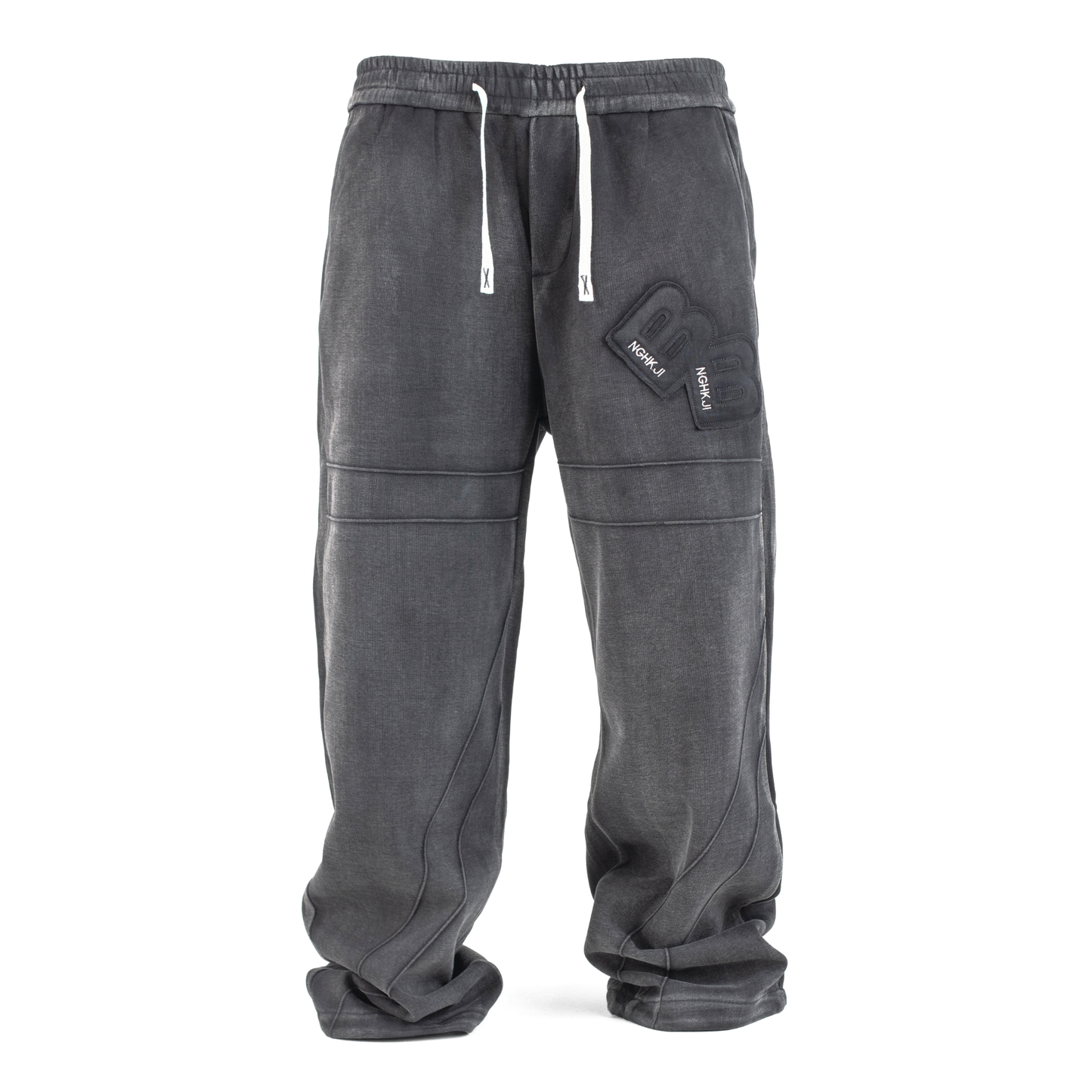 Urban Drift Heavywash Wide-Leg Joggers