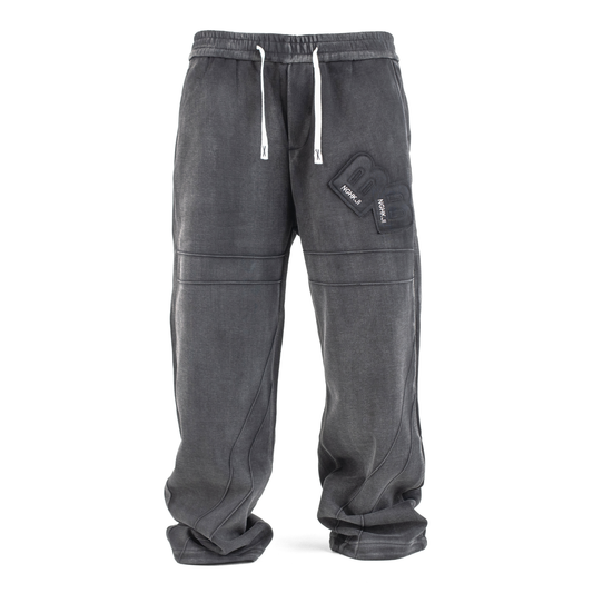 Urban Drift Heavywash Wide-Leg Joggers