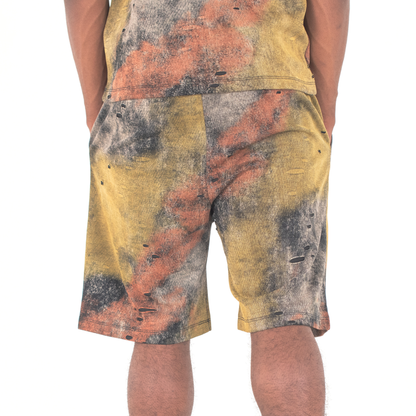 Urban Storm Distressed Tie-Dye 2-Piece Set