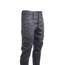 Load image into Gallery viewer, Black 3D Waxed Skinny Denim 13
