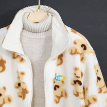 Load image into Gallery viewer, Men Teddy Bear Fleece Fluffy Winter Reversible Jacket Only.
