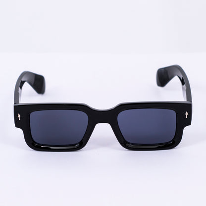 Men Rectangular Acetate R01 Designer Sunglasses