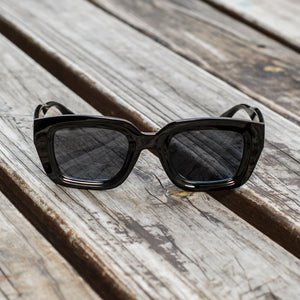 Men Chunky X1 Rectangular Retro Sunglasses