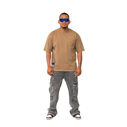 Relaxed Fit Utility Pocket Tees