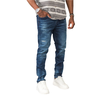 Gee2 Island FS05-8 Distressed Denim