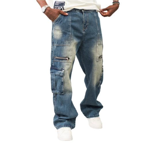 Vintage Cargo Denim