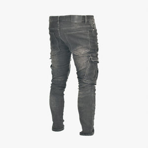 LANNIU Stacked Cargo Denim