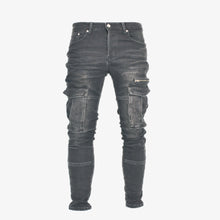 Load image into Gallery viewer, LANNIU Stacked Cargo Denim
