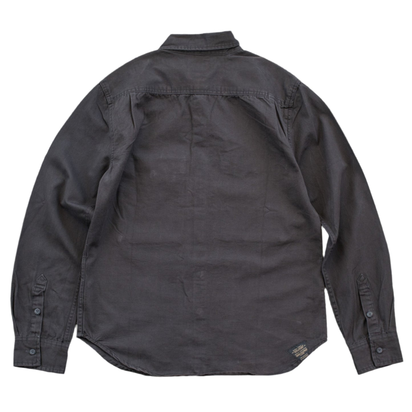 Men’s Casual Pocket Thicken Cotton Long Sleeve Shirt