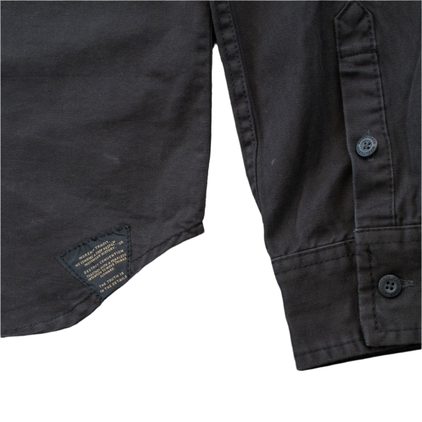 Men’s Casual Pocket Thicken Cotton Long Sleeve Shirt