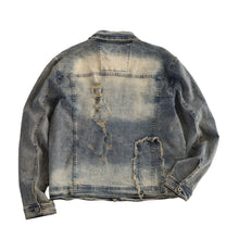 Load image into Gallery viewer, Men’s Light Wash Cargo Denim Jeans
